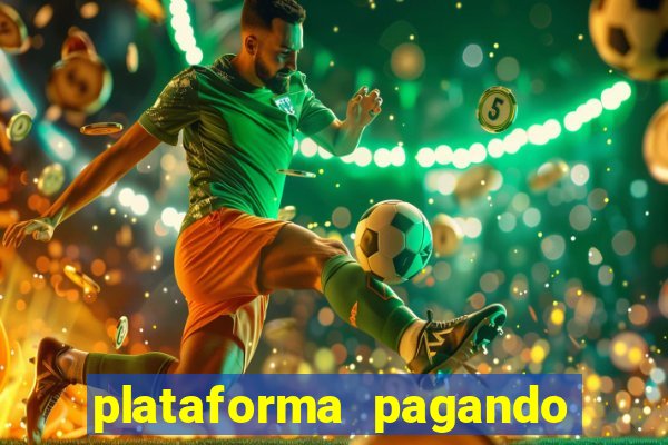 plataforma pagando bonus no cadastro